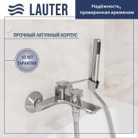 Смеситель Lauter Allure 21CK6618C с лейкой Living Lily 21S10048