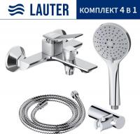 Смеситель Lauter Allure 21CK6618C с лейкой Relexa Daisy 21S10167