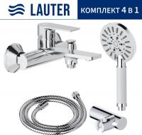 Смеситель Lauter Reef 21CK6678C с лейкой Relexa Nevada 21S10146