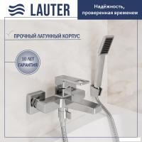 Смеситель Lauter Cascade 21CK6615C с лейкой Living Serene 21S00103