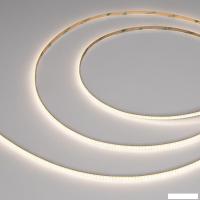 Светодиодная лента COB Arlight 7.5W/m 600LED/m CSP теплый белый/белый 5М COB-X600-5mm 24V White-CDW