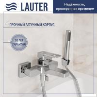 Смеситель Lauter Cascade 21CK6615C с лейкой Living Lily 21S10048