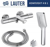 Смеситель Lauter Temp 21YH50427-4 с лейкой Living Fleur 21S00126