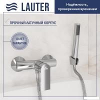 Смеситель Lauter Reef 21СК9678C с лейкой Living Lily 21S10048