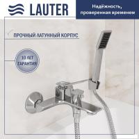 Смеситель Lauter Allure 21CK6618C с лейкой Living Serene 21S00103
