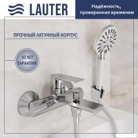 Смеситель Lauter Reef 21CK6678C с лейкой Living Nevada 21S10146