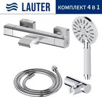 Смеситель Lauter Comfort 21YH40400 с лейкой Relexa Nevada 21S10146