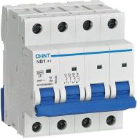 Выключатель автоматический Chint NB1-63 4P 02A 6кА C DB R 179743