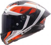 Мотошлем LS2 FF805 Thunder GP Aero Raute (S, белый/красный)