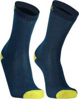 Носки DexShell Ultra Thin Crew DS683NLS (р-р 36-38, синий/желтый)