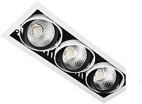 Точечный светильник Ambrella light T813 BK/CH 3*12W 4200K