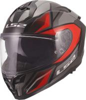 Мотошлем LS2 FF817 Challenger II Viper (XL, серый/красный)