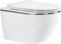 Унитаз подвесной Roxen Antares Tornado Long 530205-01GM-L