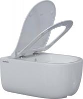 Унитаз подвесной Berges Wasserhaus Ego XL 54 с функцией биде, с сиденьем Slim SO