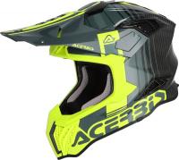 Мотошлем Acerbis Airstrike-C 0026832.457.066 (L, черный/флуоресцентный желтый)