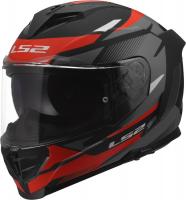Мотошлем LS2 FF818 Storm III Komai (L, черный/красный)