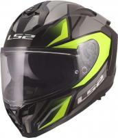 Мотошлем LS2 FF817 Challenger II Viper (3XL, серый/желтый)