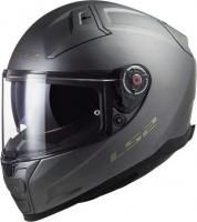 Мотошлем LS2 FF811 Vector II Solid (2XL, матовый титан)