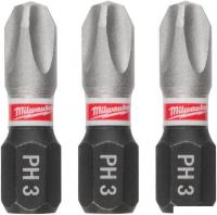 Набор бит Milwaukee Shockwave PH3 4932500354