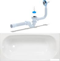 Ванна Saniteco SNT Alvo 150x70 (с ножками и сифоном Ани E155)