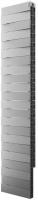 Биметаллический радиатор Royal Thermo PianoForte Tower 300 Silver Satin (22 секции)