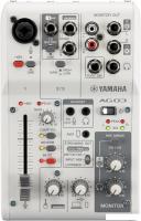 Микшерный пульт Yamaha AG03MK2 (белый)