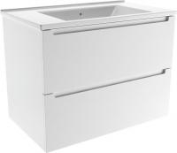 ЗОВ Тумба с умывальником Дион 100 D100LWP0M9003MKV5-NVS100 (белый матовый)