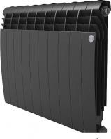 Биметаллический радиатор Royal Thermo BiLiner B 500 Черный (11 секций)