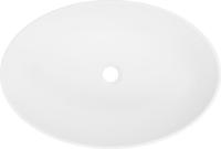 Умывальник Belux Джаз 610 Эллипс (18, белый матовый/Solid Surface)