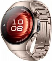 Умные часы Huawei Watch 5 42 мм (золотистый, с золотистым титановым ремешком, международная версия)