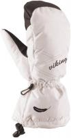 Горнолыжные варежки Viking Strix Mitten 112/25/0300-0100 (р.5, белый)
