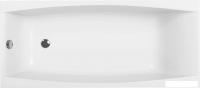 Ванна Cersanit Virgo 180x80 с сифоном Prime 64287 (без ножек, сифон черный)