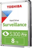 Жесткий диск Toshiba S300 Pro Surveillance 8TB HDWTA80UZSVAR