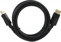 Кабель VCOM VHD6220-1.8MO DisplayPort - DisplayPort (1.8 м, черный)