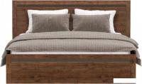 Кровать Black Red White Kada S404-LOZ160х200 М (дуб April/дуб April)