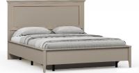 Кровать Black Red White Classic LOZ120x200 Д (глиняный серый/глиняный серый)