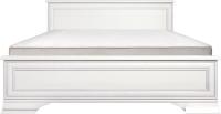 Кровать Black Red White Kentaki S320-LOZ160х200 Д (белый/белый)