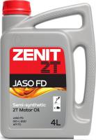 Моторное масло Zenit 2T Jaso FD 4л