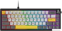 Клавиатура Ajazz AK650 Wired (серый/белый/желтый, Ajazz Bright Moon)