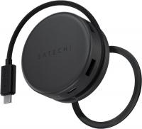 Док-станция Satechi OntheGo 7-in-1 Multiport Adapter ST-POTG7C (черный)