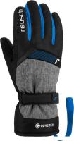 Горнолыжные перчатки Reusch Flash Gore-Tex Junior 6261305-7687 (р-р 6, Black/Black Melange/Brilliant