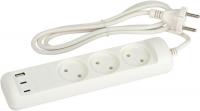Удлинитель ЭРА U-3-1.5m-USB-W Б0069075