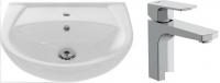 Умывальник Cersanit Erica 55 S-UM-ERI-55-1-W + 63055