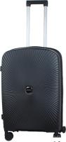 Чемодан-спиннер Eurobags PP-N81 (M, черный)