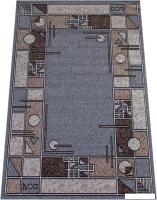 Ковер для жилой комнаты Merinos Sierra ALBINA-3-STAN-BLUE-BROWN-2 (2x5)