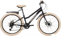Детский велосипед Novatrack Jenny 24 24SHD.JENNY.12DVL6 (темно-фиолетовый, разобранный)