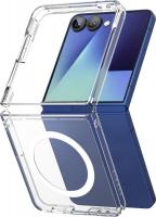 Чехол для телефона Ringke Fusion Magnetic для Galaxy Z Flip 7 (Clear)