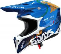 Мотошлем Airoh WRAAAP 6Days Italy 2025 WRASDIT25-XXS (XXS, глянец)