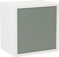 Полка ML Smart Group Соколянка 35x25x35 (фарфор белый/зеленый эвкалипт)