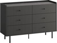 Комод Anrex Soho 6S (графит/мрамор/дарк грей)